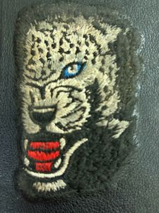 Leopard Embroidery Phone Case