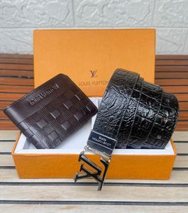 Louis Vuitton Belt &amp; Wallet Set
