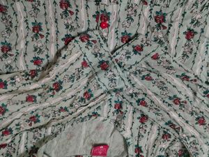 Floral Print Kurta