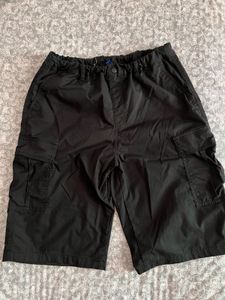 Black Cargo Shorts