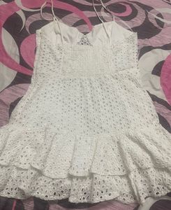 Zara Cute White Dress