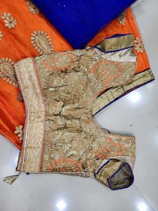 Orange Lehenga Choli Women