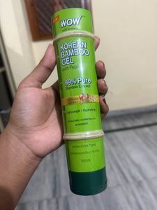 WOW Korean Bamboo Gel with Peptide