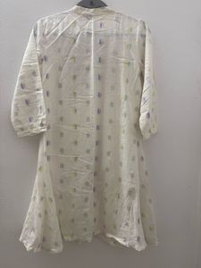 White Embroidered ethnic dress