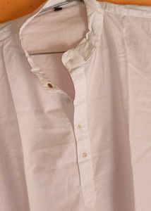 White Cotton Kurta