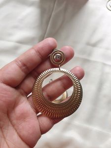Set Of 5 Gold Plated Earrings