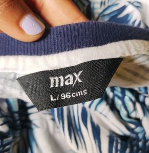 Palm Print Top
