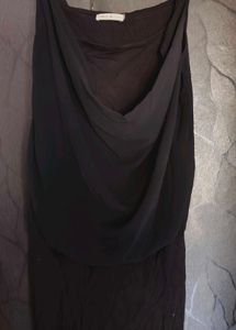 Chic Black Layered Dress
