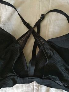 Sleek Black Bralette