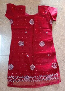 Newly Stitched 40 Size Kurti Set