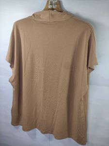 H&amp;M Chic Beige V-Neck Tunic Top