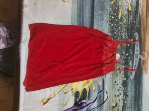 Elegant Red Nightgown