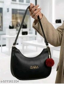zara Black Shoulder Bag