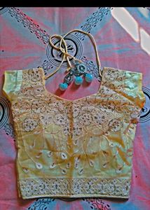 Beautiful Yellow Lehenga Choli
