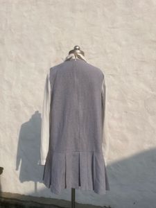 Cute Collared Pleated Dress