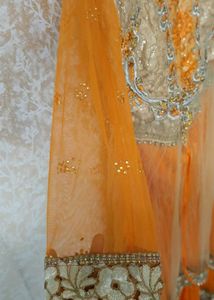 ORANGE GOWN