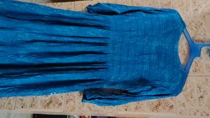 Blue Tie-Dye Midi/gown