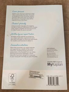 ACCA kaplan Financial Accounting Study Text
