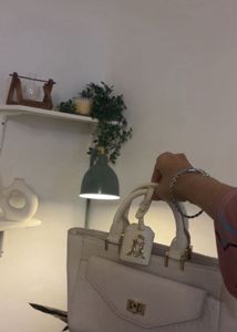 Steve Madden White Handbag