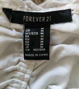 🌟Forever 21 Shirred Crop Top 🌟