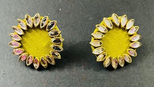 Fancy Party Wear Have Kunden Earrings