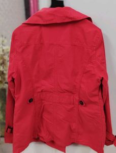 Red Casual Jacket