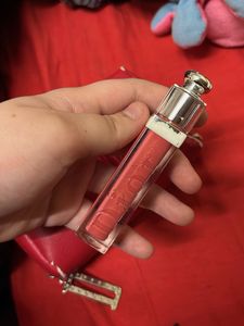 Dior Red Pouch &amp; Lip Gloss