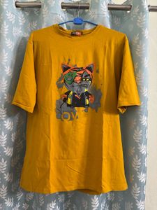 Yellow Graphic T-Shirt