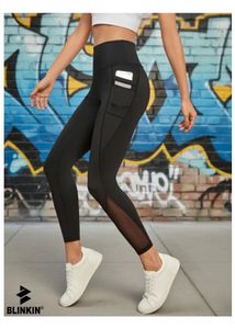Women's Black Workout Leggings with Pockets