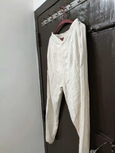 Casual Cream cut Pants