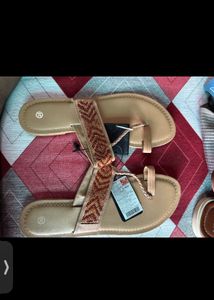 Aditya Birla Multi Color Fancy Slipper Unused