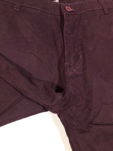 Burgundy Casual Pants (Men’s)