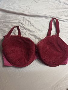 Red Lace Bra and Panty Set