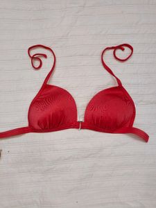 Coral Halter Bikini Top(made in caribbean)