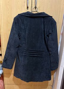 Stylish Black Suede Jacket