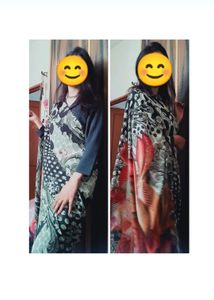 chiffon saree In Black