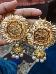Beautiful Haldi Earrings