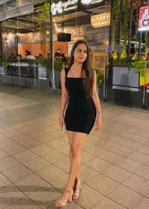 Chic Black Ruched Halter Dress