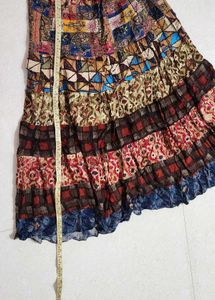 Boho printed Maxi Skirt