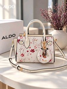 ALDO Evililya Floral Printed Medium Structured Han
