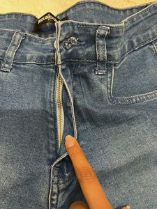 Denim Cargo Shorts