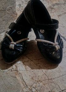 Sparkly Black Mary Jane Shoes