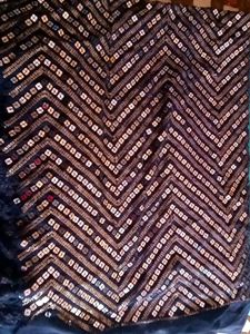 Heavy Sequence Work fabric