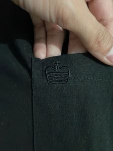 vintage Classic Black Polo T-Shirt