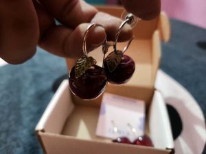 Cherry Earrings Set - Fun &amp; Fruity Style