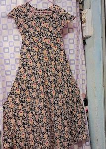 Floral Print Midi Dress