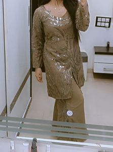 Embellished Ethnic Kurta Set
