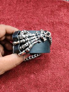 Gothic Skeleton Hand Bracelet