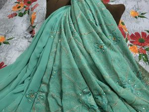 Beautiful Border with heavy design Saree i