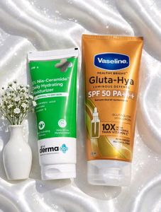 Vaseline & Derma Co Skin Care Bundle